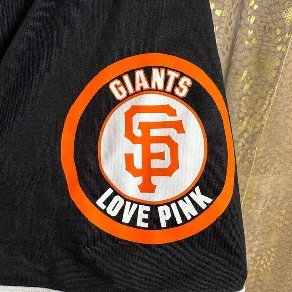 PINK Victorias Secret MLB SF Giants Lace Up Jersey Small - Picture 3 of 7
